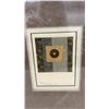 Image 3 : Four Framed Mixed-Media Collage Artworks with Coin Accents, Signed Nina B. 17 × 15”