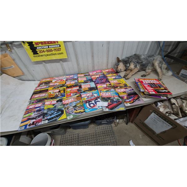 44 Hot Rod, Car Craft, and Super Stock Magazines