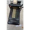 Image 2 : Burroughs Adding Machine with Paper Roll and Crank Handle