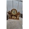 Image 3 : Sony AM/FM Radio, United Fireplace Clock, and Ship's Wheel Clock