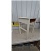 Image 2 : Vintage School Desk with Open Storage and Pencil Groove. 30”×24”×18”