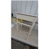 Image 4 : Vintage School Desk with Open Storage and Pencil Groove. 30”×24”×18”