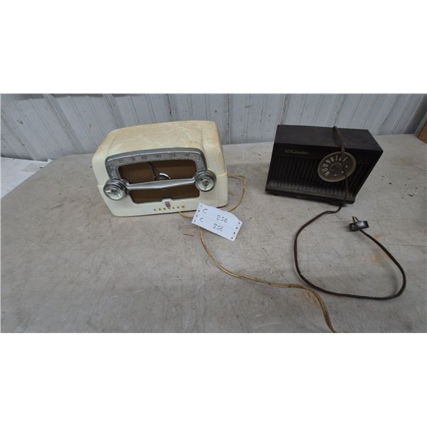 Crosley and RCA Victor Radios. Vintage