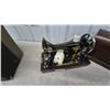 Image 4 : Singer Sewing Machine and Case, Antique, Electric