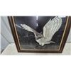 Image 2 : Richard Reid Mason "The Great Horned Owl" Framed Print 29”×35”