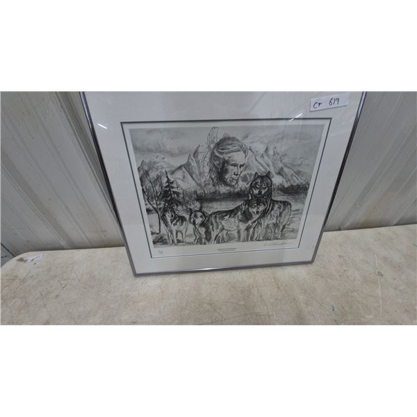 “Keeper of the Wilderness” by Terrice Holmwood-Roemer Print, Numbered 66/500