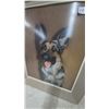 Image 2 : Framed Pastel Painting of a German Shepherd, Signed “Dot Dalzell 1978,” 20”×24”