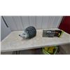 Image 1 : Melnor XT 4000 sq ft Turbo Oscillating Sprinkler and Hedgehog Garden Statue