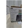 Image 4 : SAI Fan-Forced Electric Heater Radiateur, 1500 Watts, 3 Speed Setting, and Original Box