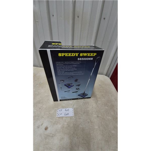 Speedy Sweep SS5000NM Multi-Purpose Sweeper, Charger, Wall Mount Docking System