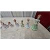 Image 2 : Porcelain Birthday Figurines: 11 Pieces, Including 1st-10th Birthdays