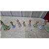 Image 3 : Porcelain Birthday Figurines: 11 Pieces, Including 1st-10th Birthdays