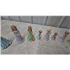 Image 4 : Porcelain Birthday Figurines: 11 Pieces, Including 1st-10th Birthdays