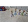 Image 5 : Porcelain Birthday Figurines: 11 Pieces, Including 1st-10th Birthdays