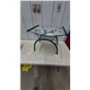 Image 1 : Green Metal Garden Kneeler and Seat with Floral Cushion