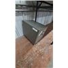 Image 2 : Vintage Steel Safe with 3 Interior Drawers, Key, and Casters