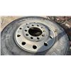 Image 3 : 5 24.5” Aluminum Semi Rims with Tires