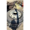 Image 2 : 4 24.5” Aluminum Semi Truck Rims with Tires