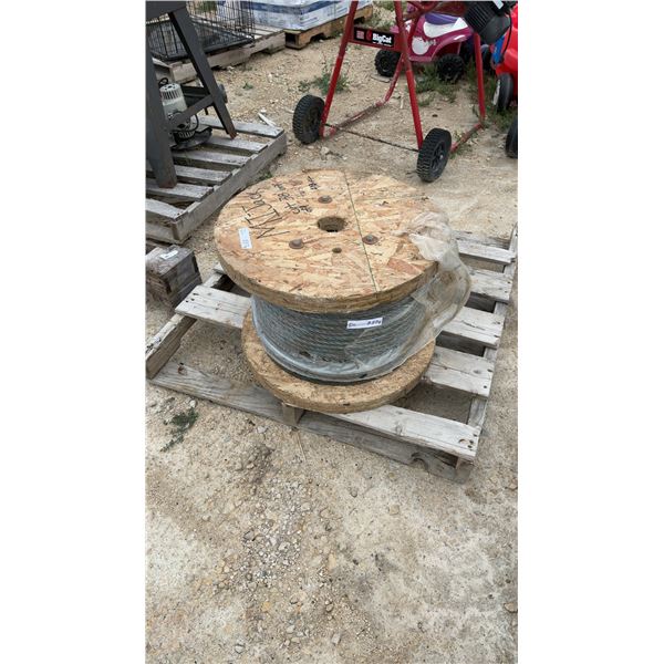 Roll of Cable, 418 Ft, 9/16”