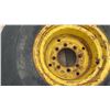 Image 4 : Goodyear 11.00-16SL Tire on Yellow Rim