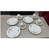 Image 13 : Royal Winton Grimwades Cornish Scenes Polperro Teapot, Creamer, Sugar, 12 Piece Ridgway China