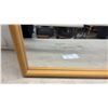 Image 2 : Rectangular Wall Mirror With Light Wood Frame, 37 × 23”