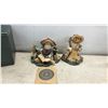 Image 5 : Boyds Bears and Friends Bearstone Collection Resin Figurines With Boxes and Certificates