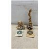 Image 7 : Boyds Bears and Friends Bearstone Collection Resin Figurines With Boxes and Certificates