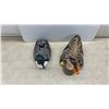 Image 3 : Ducks Unlimited Numbered Hand-Painted Common Loon With Chick and Mallard Hen With Ducklings