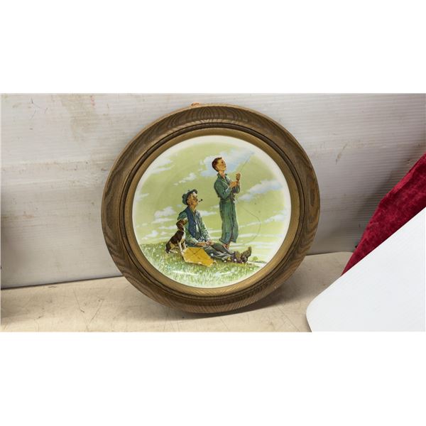 Norman Rockwell and Bart Jerner Collector Plates, Some Framed, Extra Frames, COA’s