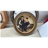 Image 4 : Norman Rockwell and Bart Jerner Collector Plates, Some Framed, Extra Frames, COA’s