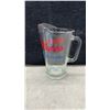 Image 2 : Hamm's Beer Glass Pitcher, Stemmed Goblets, Serving Tray, and Budweiser Goblet
