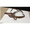 Image 3 : Vintage Brown Leather Shoulder Holster for Semi-Automatic Pistol