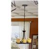 Image 2 : New Allen + Roth Harpwell 6-Light Chandelier, Model IXP8116A, Oil-Rubbed Bronze Finish