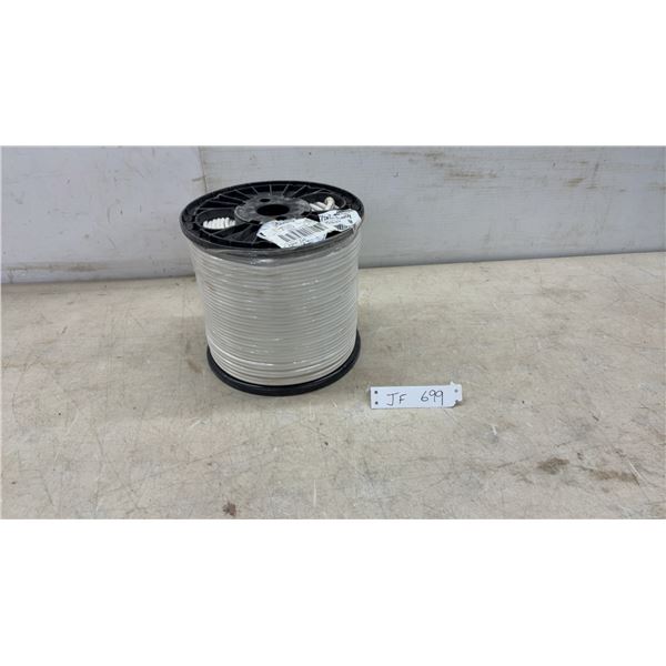 Romex SIMpull NMD-90 14-2 Gauge Copper Electrical Wire, 75m/246ft, White Jacket With Ground