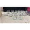 Image 2 : Glass Punch Bowl Set with Ladle, 12 Demitasse Cups and Artificial Grapes