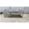 Image 4 : Two Single-Door Live Animal Cage Traps, 12 × 10 × 32” and 7 × 6 1/2 × 6 1/2”