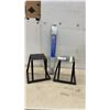 Image 1 : New 21” Plug-In Fluorescent Under-Cabinet Light and 2 Apollo Support Stands