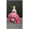 Image 3 : Royal Doulton "Victoria" HN 2471 Bone China Figurine, 7” Tall, Trinket Dish, and Two Troll