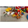 Image 2 : Playmobil Barn and Silo, Farm Animals and Figures, Dora the Explorer Frisbee