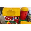 Image 3 : Playmobil Barn and Silo, Farm Animals and Figures, Dora the Explorer Frisbee