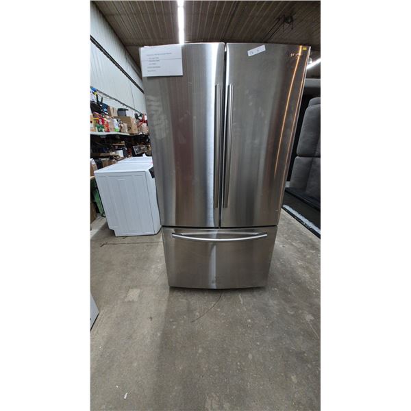 Samsung French Door Refrigerator 26 cubic feet stainless steel ice maker