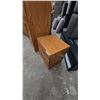 Image 10 : Oak Dresser with Mirror, Tall Chest of Drawers, and Nightstand