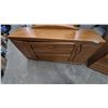 Image 3 : Oak Dresser with Mirror, Tall Chest of Drawers, and Nightstand