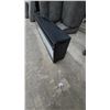 Image 2 : Electric Fireplace with Clear Glass Media. 56” long