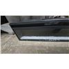 Image 3 : Electric Fireplace with Clear Glass Media. 56” long