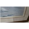Image 2 : “Snowy Stalker” Print by B. Finan, 1991, Framed and Matted