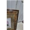 Image 5 : Pair of Framed Floral Prints, Each with Ornate Gold and Brown Frame, 21”×24”