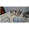 Image 5 : Kitchen Utensils: Anchor Hocking Fire-King Measuring Cup, Grater, Bowl, French Press