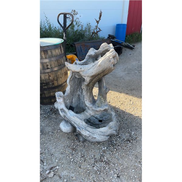 Waterfall Lawn Ornament with Pump (Working)